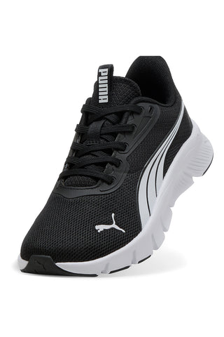 Črno-bele lahke tekaške copate Puma Flexfocus Lite Modern Jr