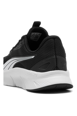 Črno-bele lahke tekaške copate Puma Flexfocus Lite Modern Jr