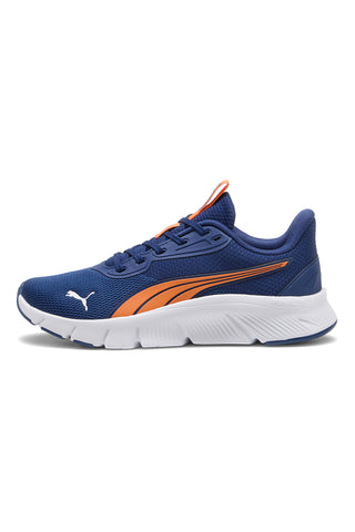 Modre in oranžne lahke tekaške copate Puma Flexfocus Lite Modern Jr