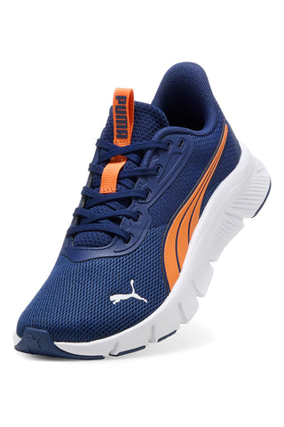 Modre in oranžne lahke tekaške copate Puma Flexfocus Lite Modern Jr