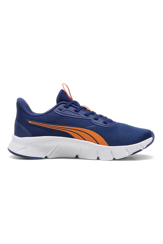 Modre in oranžne lahke tekaške copate Puma Flexfocus Lite Modern Jr