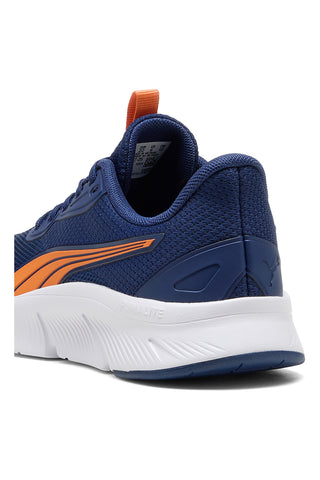 Modre in oranžne lahke tekaške copate Puma Flexfocus Lite Modern Jr
