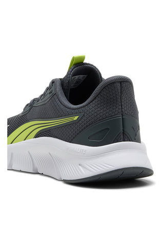 Sive in zelene lahke tekaške copate Puma Flexfocus Lite Modern Jr