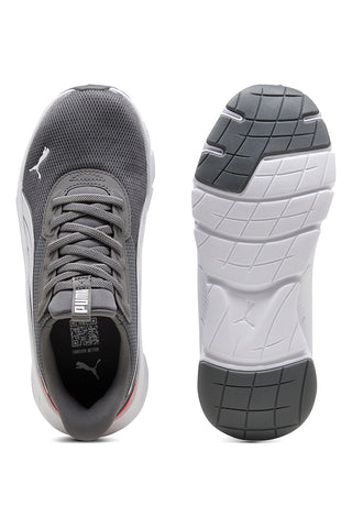 Sivo-bele mrežaste superge Puma Flexfocus Lite SLIPTECH Jr.