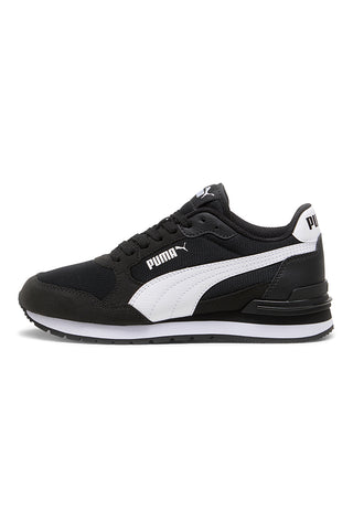 Črno-bele mrežaste superge Puma ST Runner v4 Mesh Jr