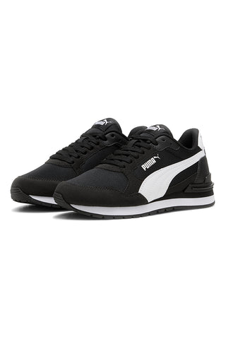 Črno-bele mrežaste superge Puma ST Runner v4 Mesh Jr