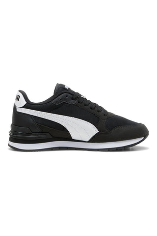 Črno-bele mrežaste superge Puma ST Runner v4 Mesh Jr