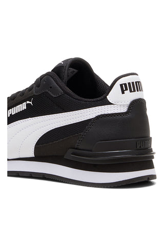 Črno-bele mrežaste superge Puma ST Runner v4 Mesh Jr