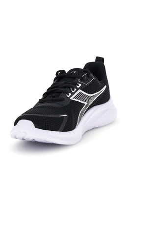 Diadora Robin 7 črno beli dihajoči tekaški copati