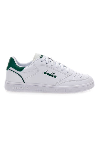 Diadora Viento Indoor beli in zeleni športni copati