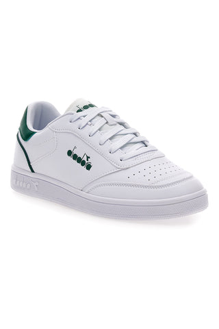 Diadora Viento Indoor beli in zeleni športni copati