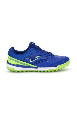 Modri nogometni čevlji z zelenimi vložki Joma Gambeta 2603