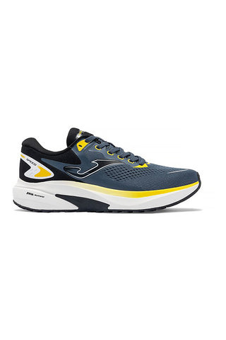 Temno sivi tekaški copati z rumenimi zračnimi vložki Joma Speed 2622