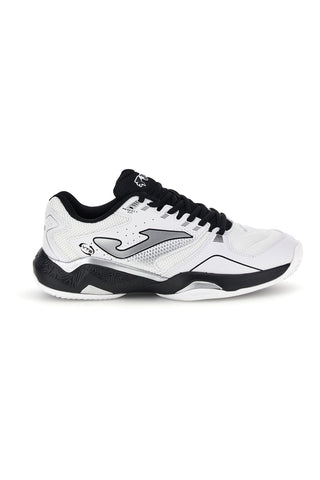 Beli teniški čevlji s črnimi zračnimi vložki Joma Master 1000 2632