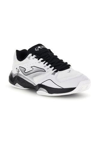 Beli teniški čevlji s črnimi zračnimi vložki Joma Master 1000 2632
