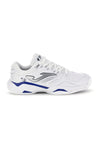 Beli teniški copati z modrimi zračnimi vložki Joma Master 1000 2642