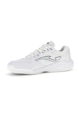 Beli teniški copati z modrimi zračnimi vložki Joma Master 1000 2642