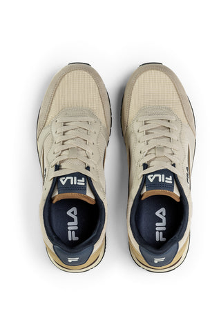 Bež superge z modrimi vložki Fila Hyper
