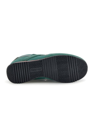 Zelene športne copate z vložki iz semiša in Ortholite Reebok World 70