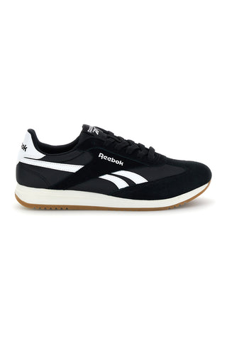 Črne športne copate z vložki iz semiša in Ortholite Reebok World 70