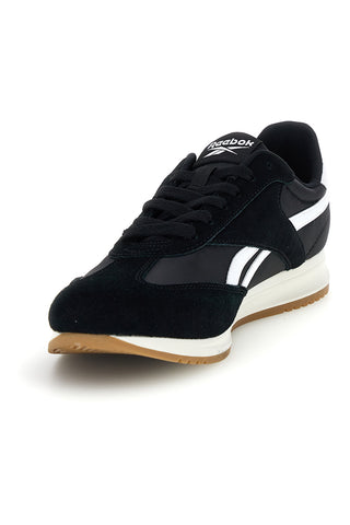 Črne športne copate z vložki iz semiša in Ortholite Reebok World 70