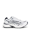 Bele športne copate z mornarskimi in srebrnimi vložki Reebok Belwave