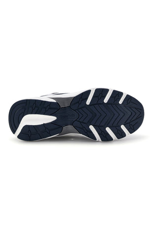 Bele športne copate z mornarskimi in srebrnimi vložki Reebok Belwave