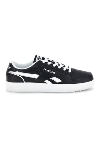 Črne superge z belimi podrobnostmi in gumijastim podplatom Reebok Match Prime V2