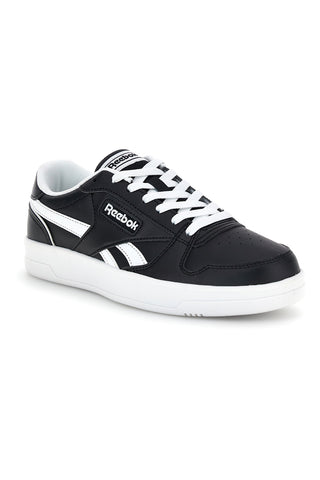 Črne superge z belimi podrobnostmi in gumijastim podplatom Reebok Match Prime V2