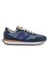 Modra trenirka z usnjenimi vložki New balance M2374EK