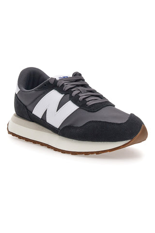 New balance Ms237ga - superge iz sivega usnja in blaga