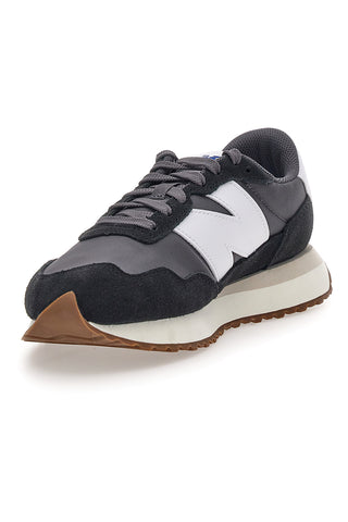 New balance Ms237ga - superge iz sivega usnja in blaga