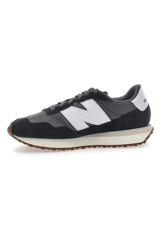 New balance Ms237ga - superge iz sivega usnja in blaga