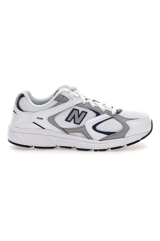 Trenirka iz bele tkanine New balance G4085LI