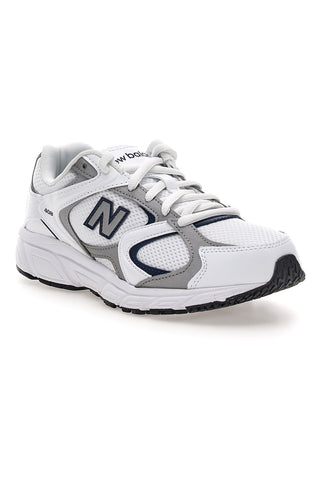 Trenirka iz bele tkanine New balance G4085LI