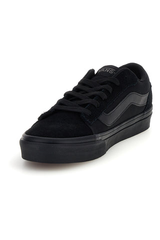 Črne superge s črnim vložkom z nizkim profilom Vans Vero LS