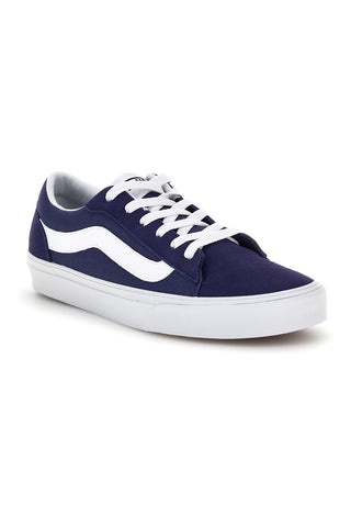 Modre superge z belim vložkom nizkega profila Vans Vero LS
