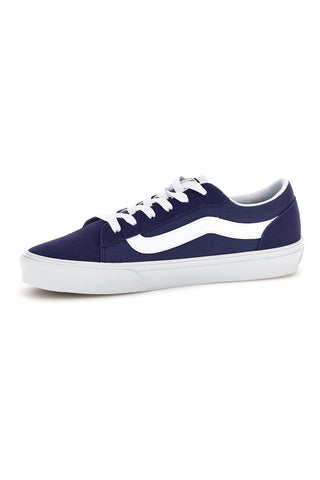 Modre superge z belim vložkom nizkega profila Vans Vero LS