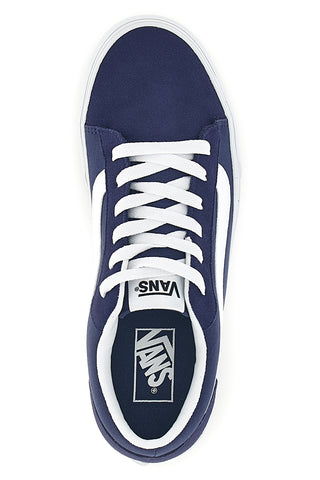 Modre superge z belim vložkom nizkega profila Vans Vero LS