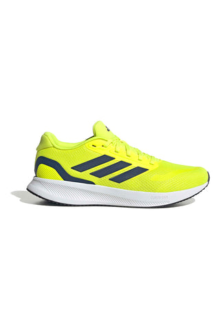 Lahki rumeni tekaški čevlji Adidas Runfalcon 5 iz mrežastega materiala