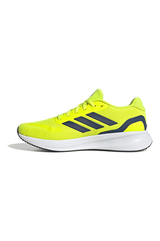 Lahki rumeni tekaški čevlji Adidas Runfalcon 5 iz mrežastega materiala