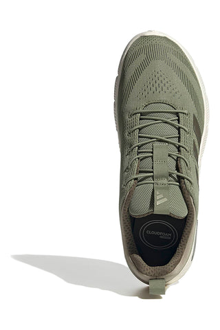 Lahke črne mrežaste superge z elastičnimi vezalkami Adidas Cloudfoam Flex
