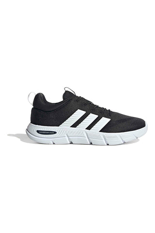 Lahke črne mrežaste superge z elastičnimi vezalkami Adidas Cloudfoam Flex