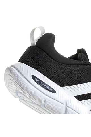 Lahke črne mrežaste superge z elastičnimi vezalkami Adidas Cloudfoam Flex