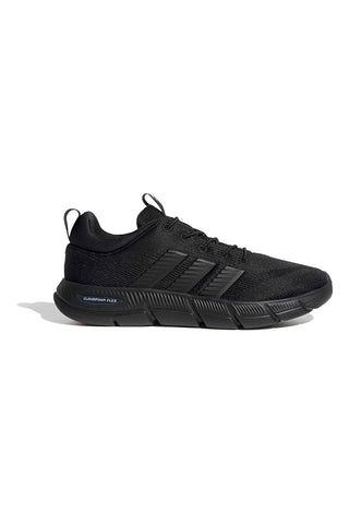 Lahke črne mrežaste superge z elastičnimi vezalkami Adidas Cloudfoam Flex