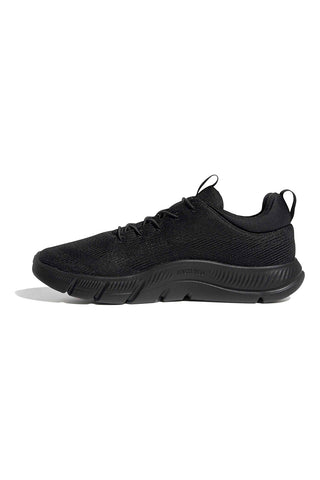 Lahke črne mrežaste superge z elastičnimi vezalkami Adidas Cloudfoam Flex