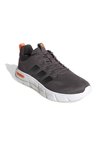 Svetlo sive mrežaste superge z elastičnimi vezalkami Adidas Cloudfoam Flex