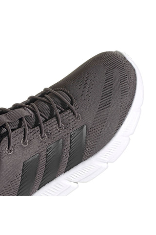 Svetlo sive mrežaste superge z elastičnimi vezalkami Adidas Cloudfoam Flex