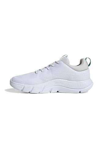 Bele lahke mrežaste superge z elastičnimi vezalkami Adidas Cloudfoam Flex