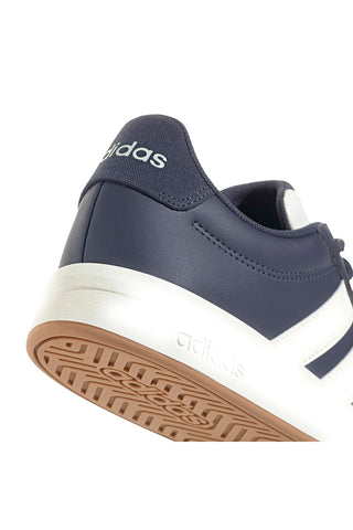 Modri športni copati z belimi črtami Adidas GRAND COURT BASE 3.0